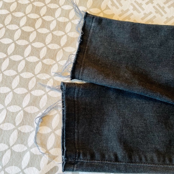 Womens Joe Black Denim jeans with frayed hem and lots of stretch - Picture 6 of 14